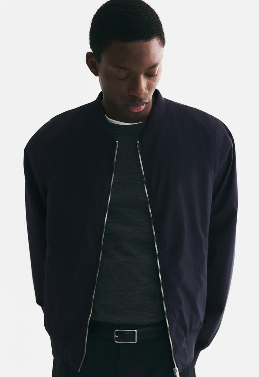 H&M - Lightweight bomber jacket - dark blue
