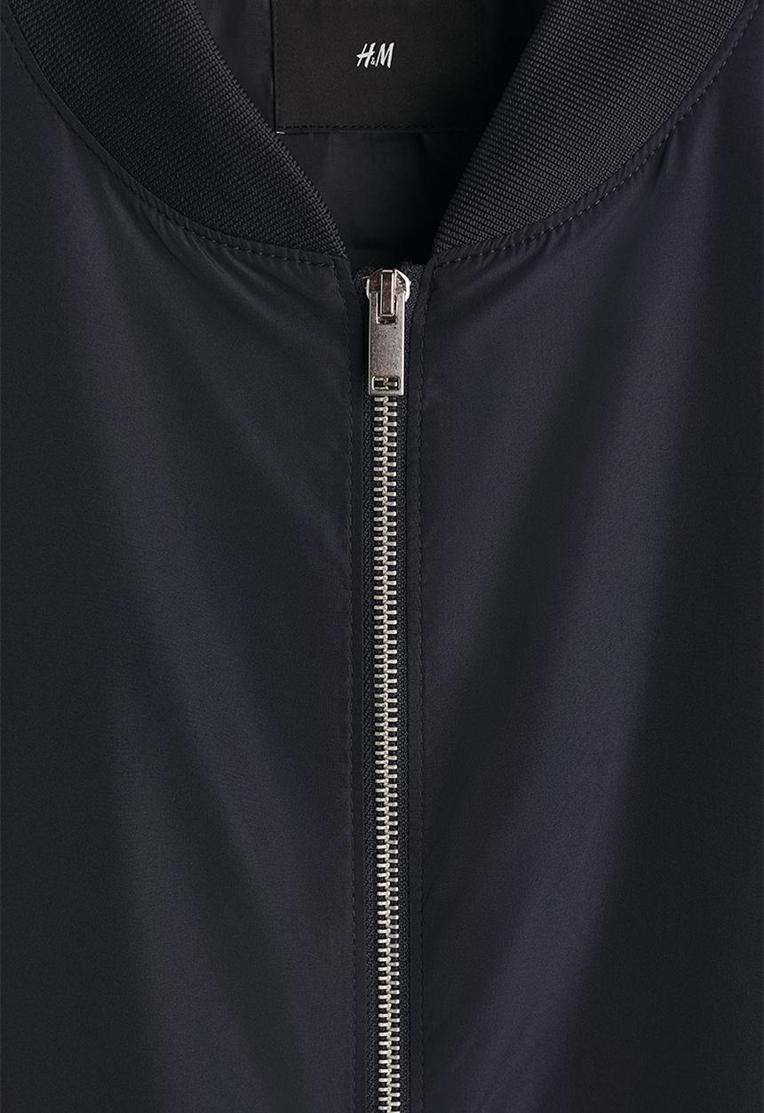 H&M - Lightweight bomber jacket - dark blue