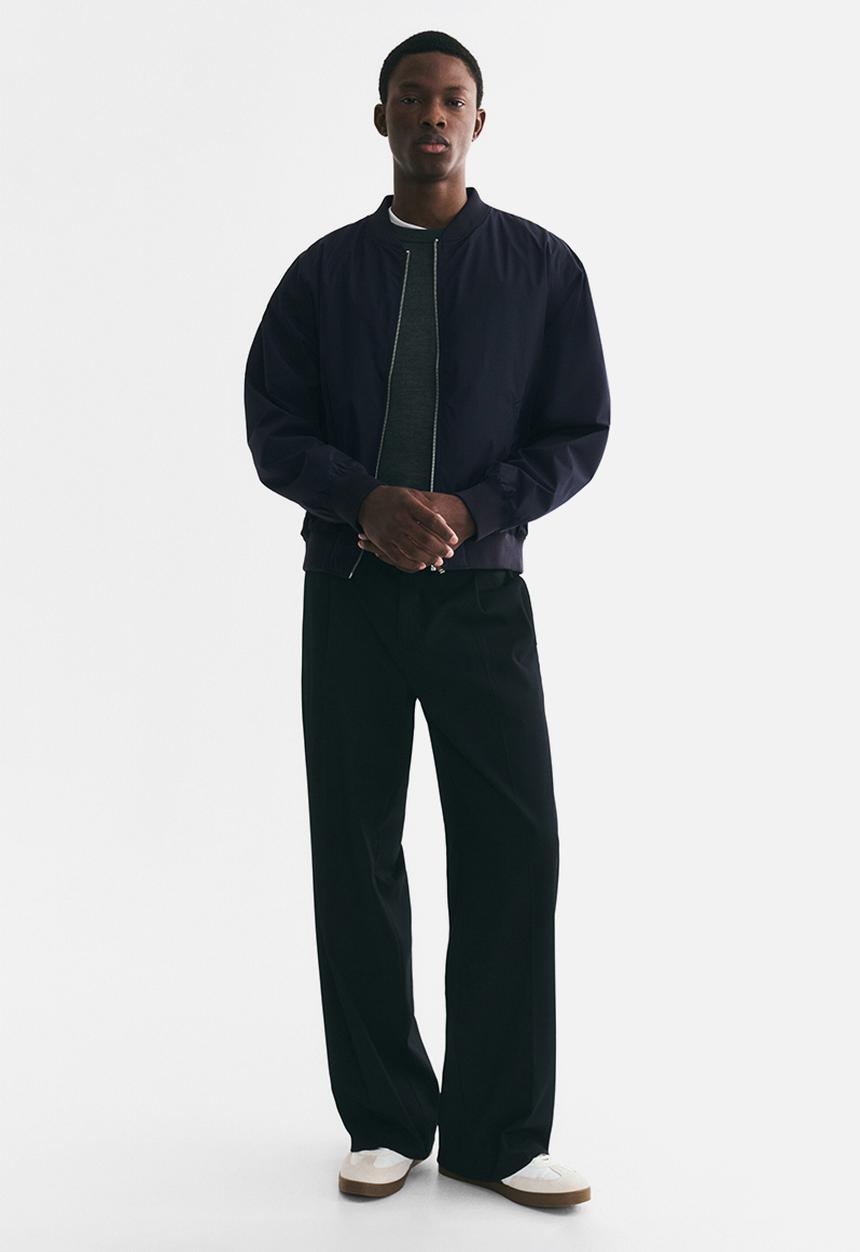 H&M - Lightweight bomber jacket - dark blue