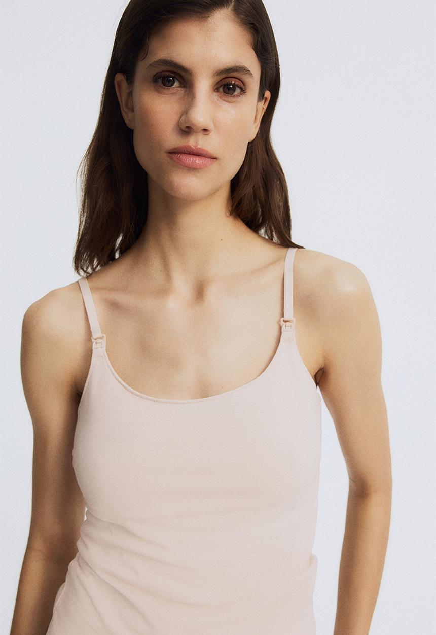 H&M - Mama nursing strappy top - beige