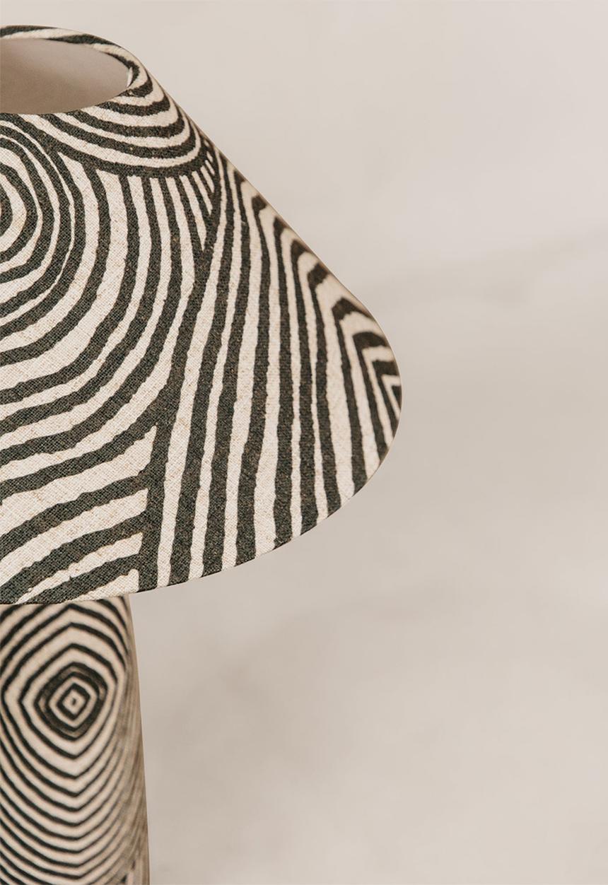 Noha - Fusion Table Lamp - Coil Overlap