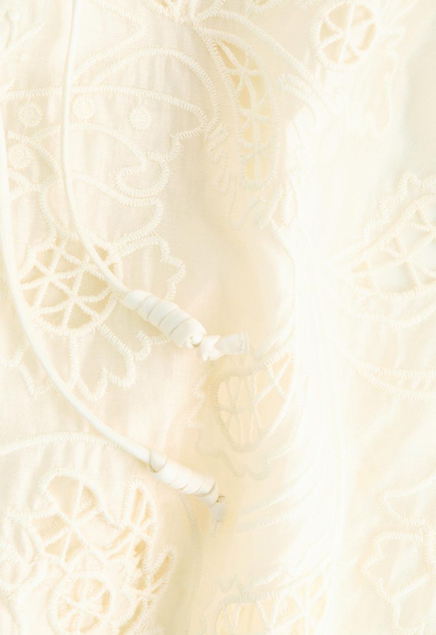 H&M - Broderie anglaise blouse - cream