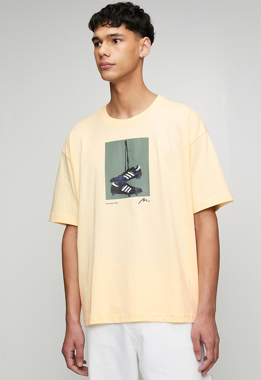 adidas Originals - Peteroore cle Tee  - Warm Vanilla