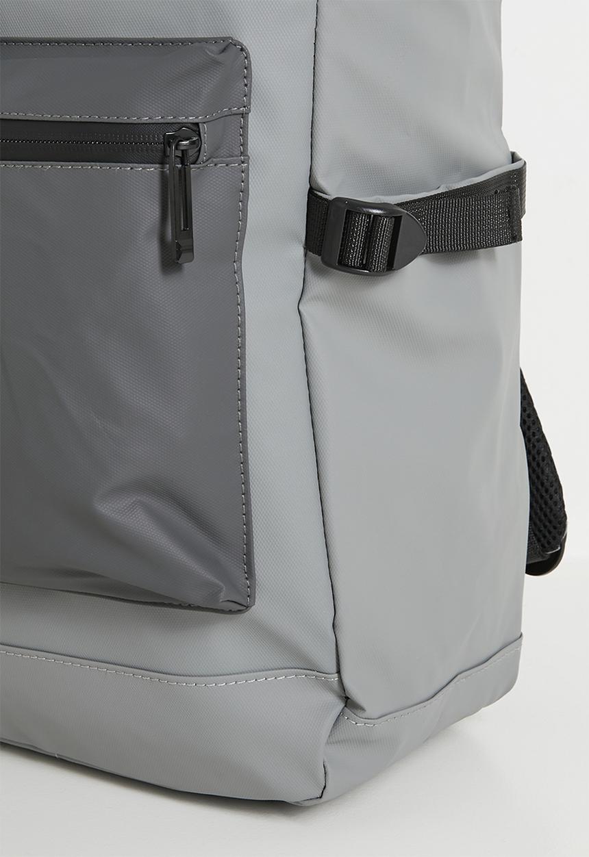 Pop Candy - Rolltop backpack - light grey