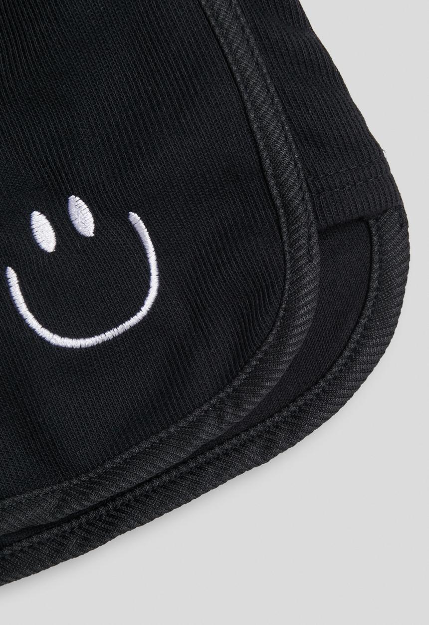 Pop Candy - Dolphin hem sweatshorts - black