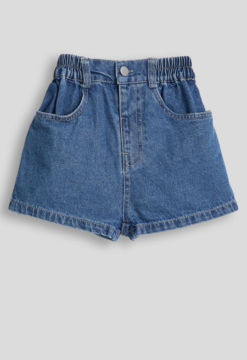 Pop Candy - Denim shorts - dark blue