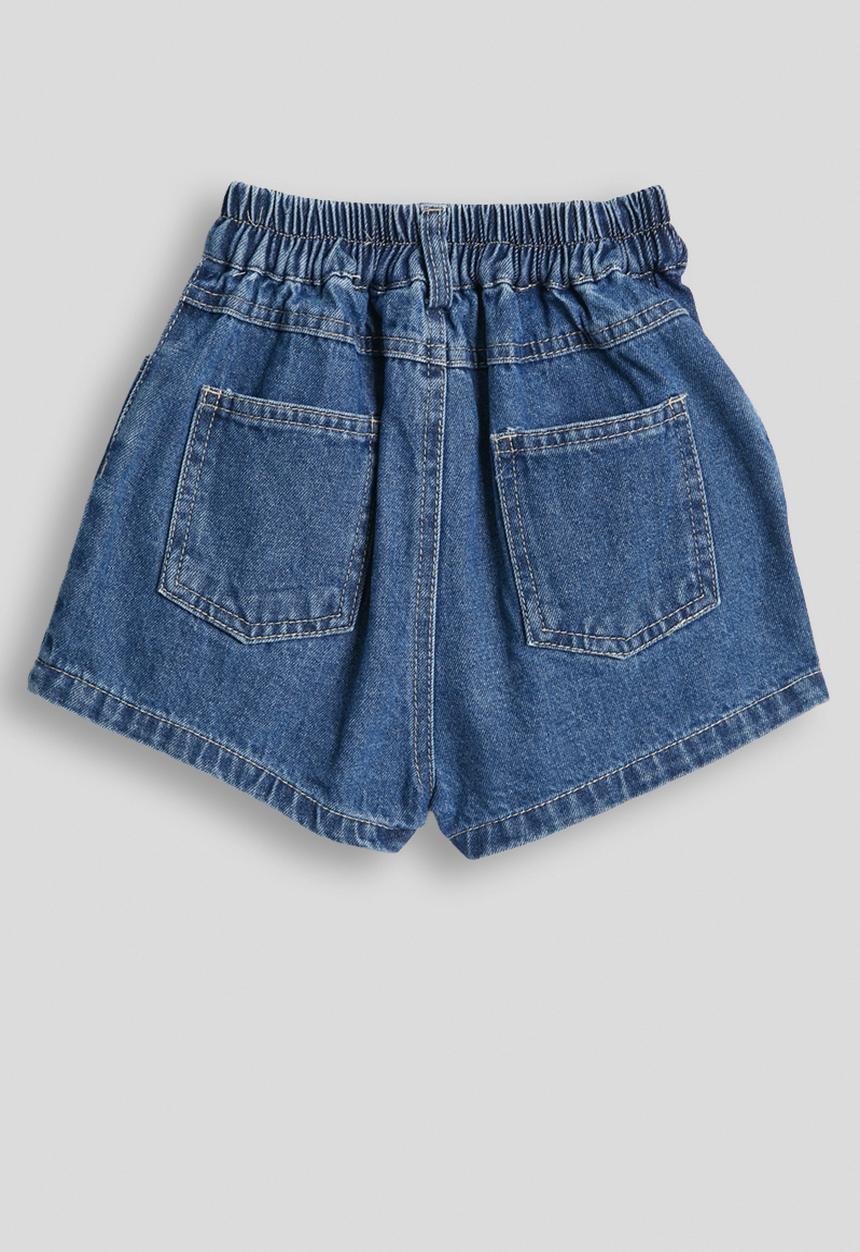 Pop Candy - Denim shorts - dark blue