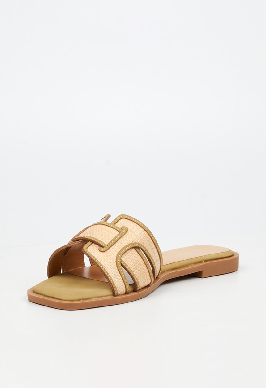 Butterfly Feet - Dorey 7 woven sandal - olive
