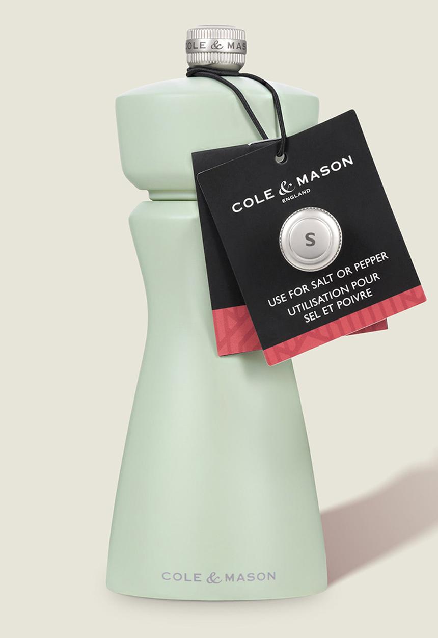 Cole & Mason - Cole & Mason Kenton Salt and Pepper Mill 15cm - Sage