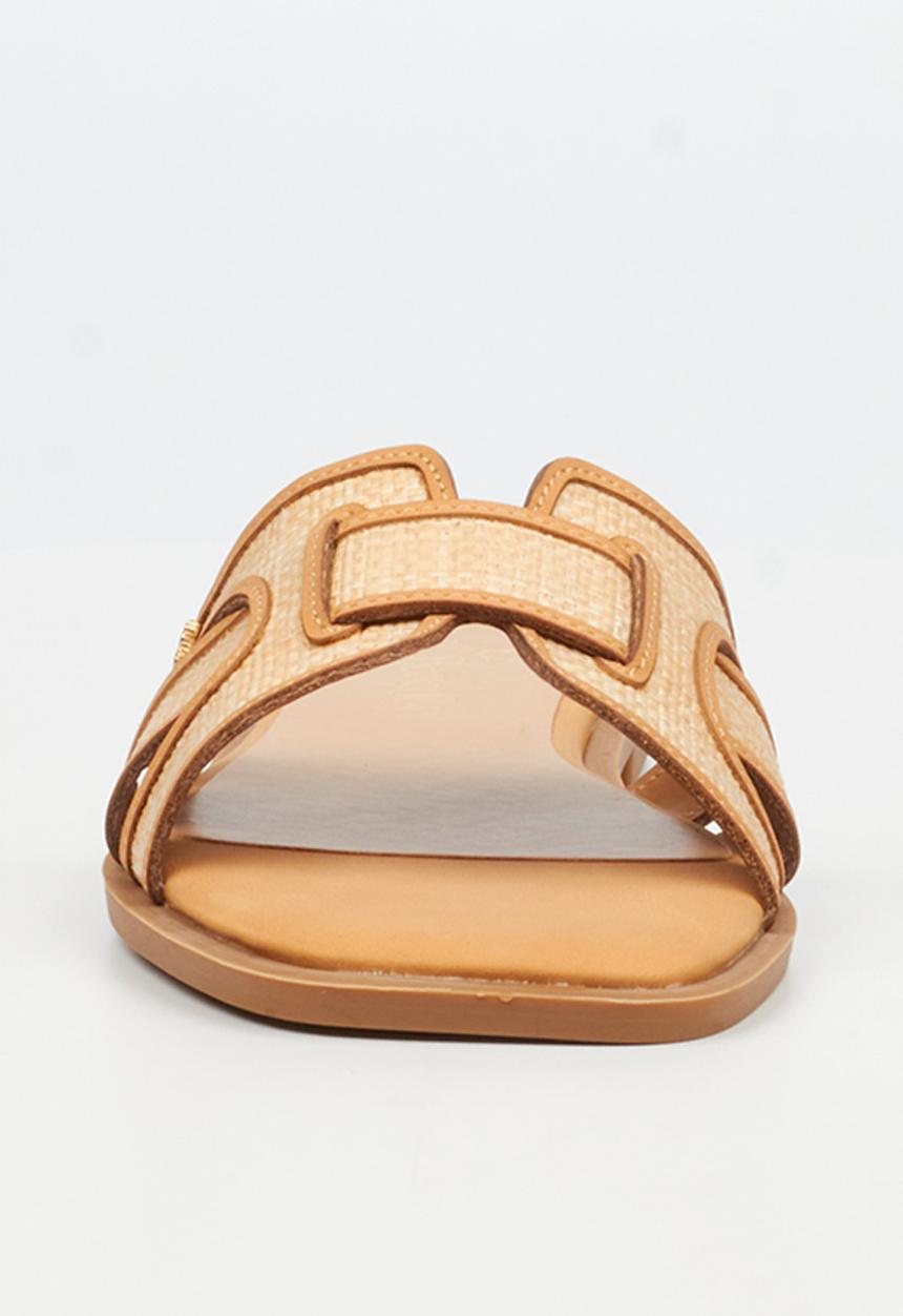 Butterfly Feet - Dorey 7 woven sandal - tan