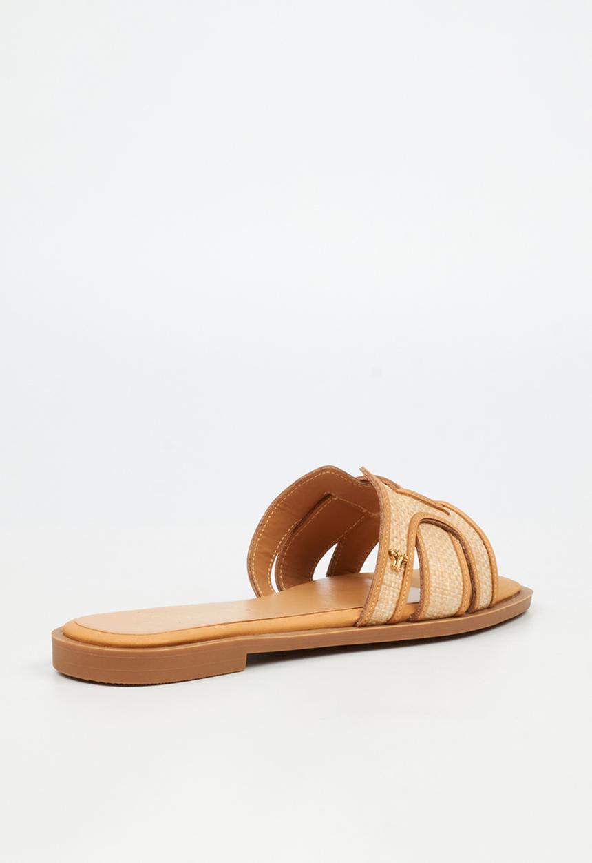Butterfly Feet - Dorey 7 woven sandal - tan