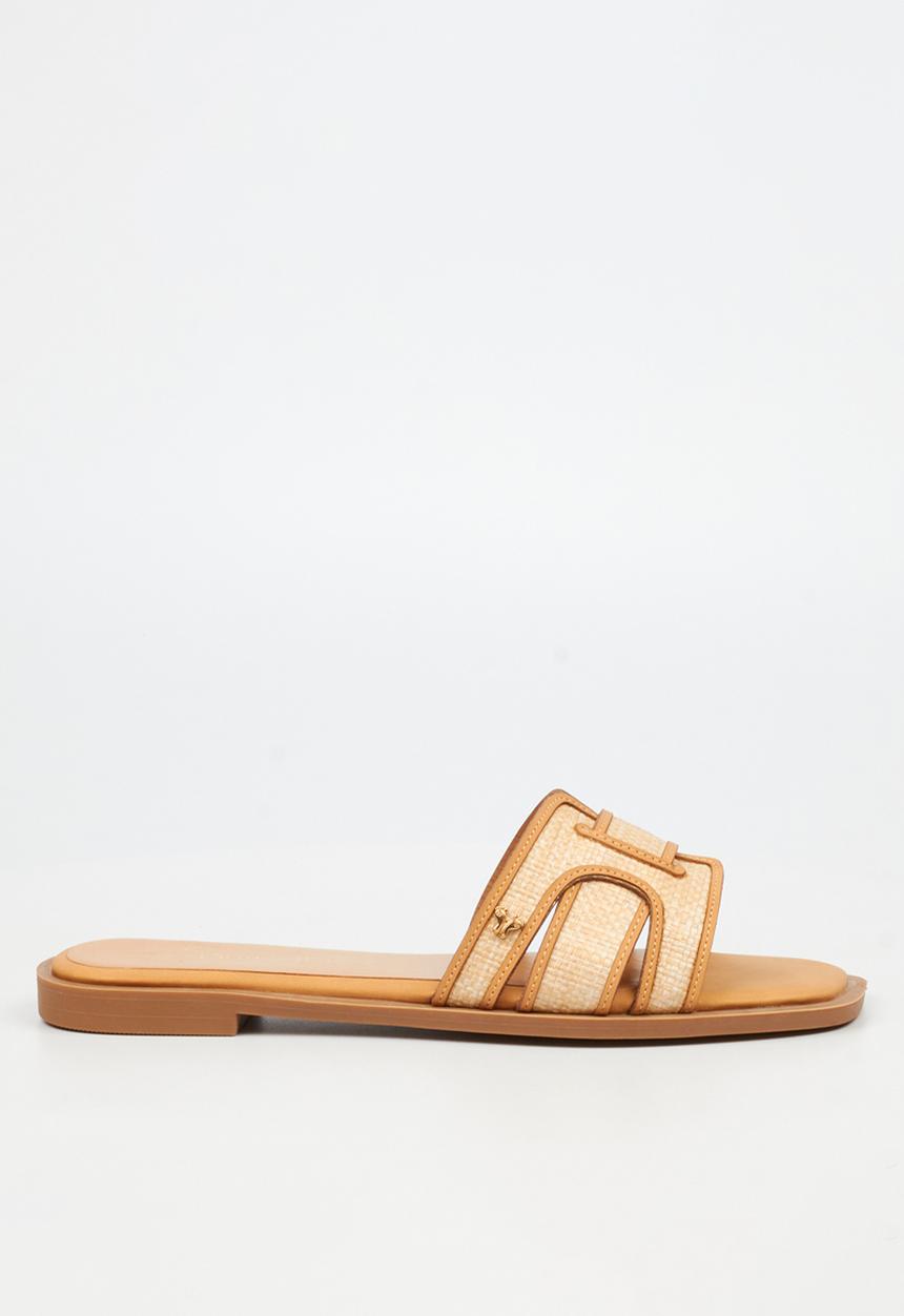 Butterfly Feet - Dorey 7 woven sandal - tan