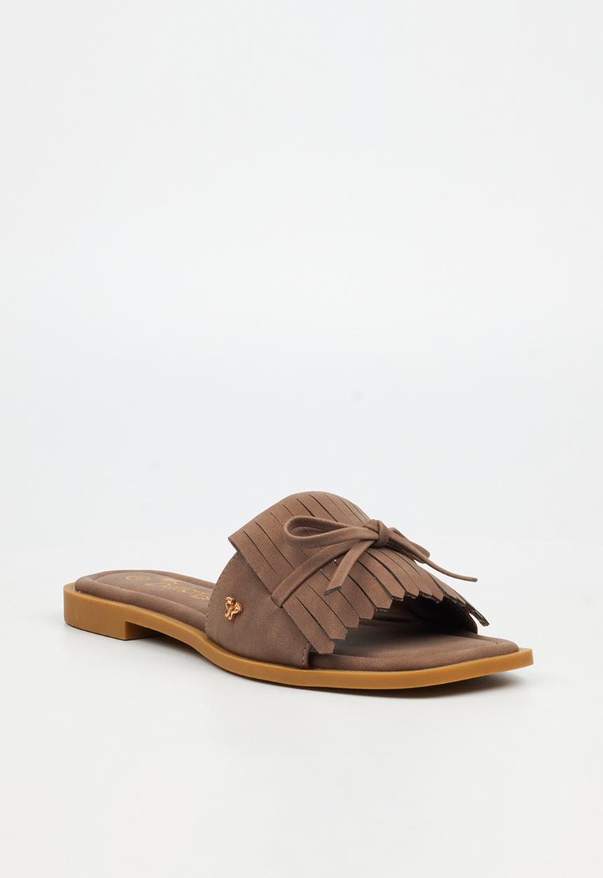 Butterfly Feet - Dorey 8 slide - chocolate