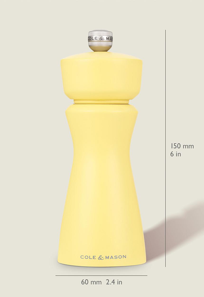 Cole & Mason - Cole & Mason Kenton Salt and Pepper Mill 15cm - Turmeric