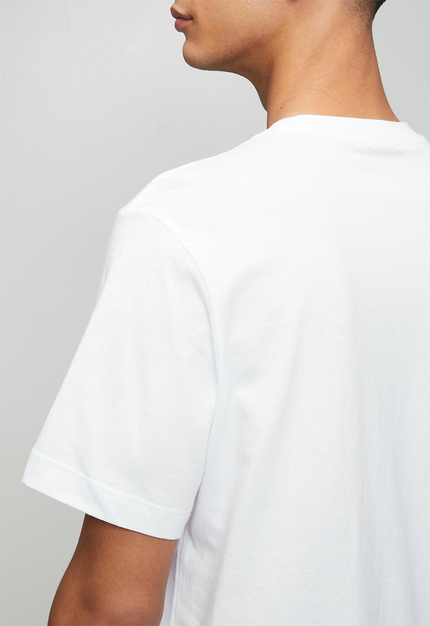 adidas Performance - Small Logo Slide Tee  - White
