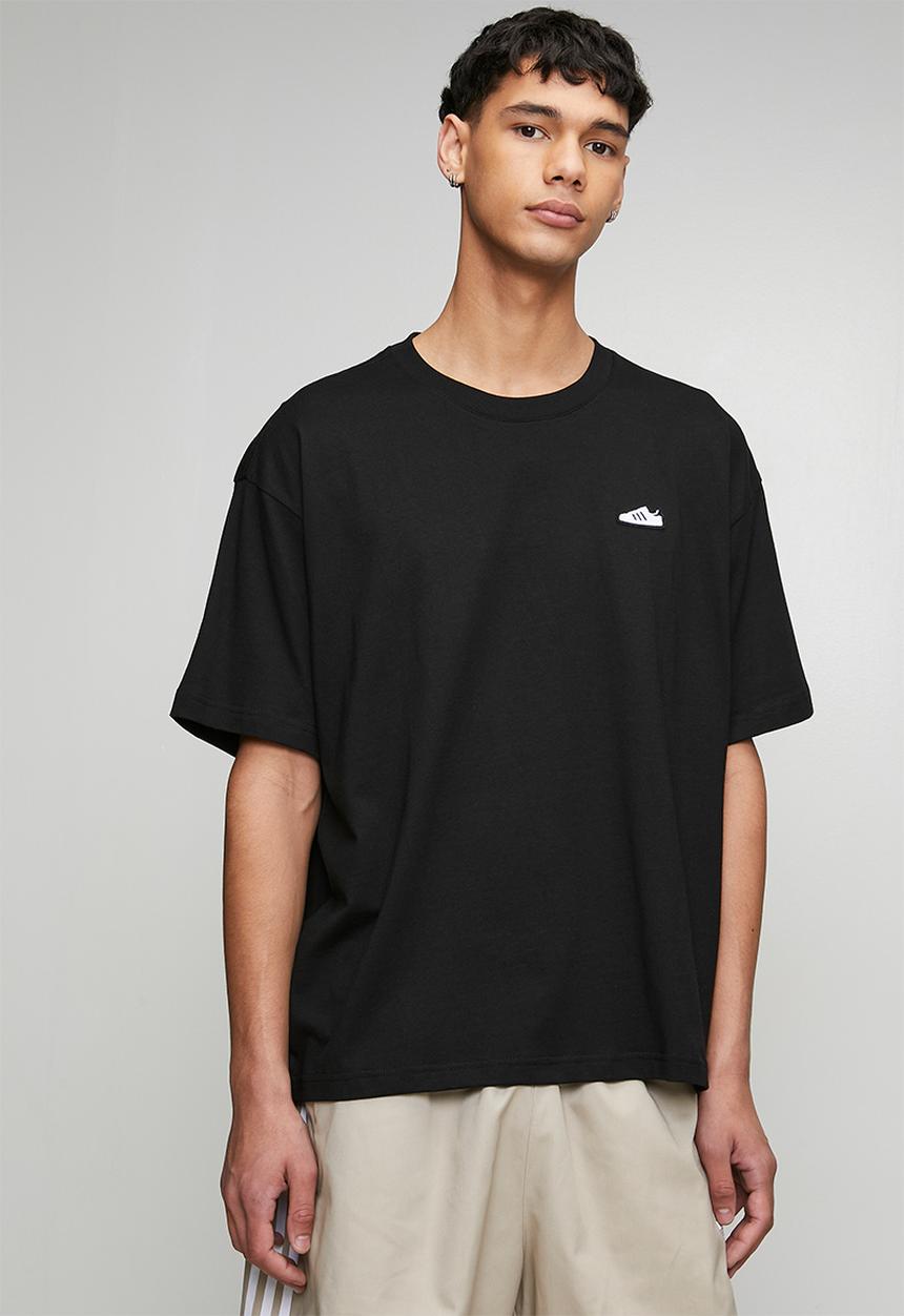 adidas Originals - Superstar Emb Tee  - Black