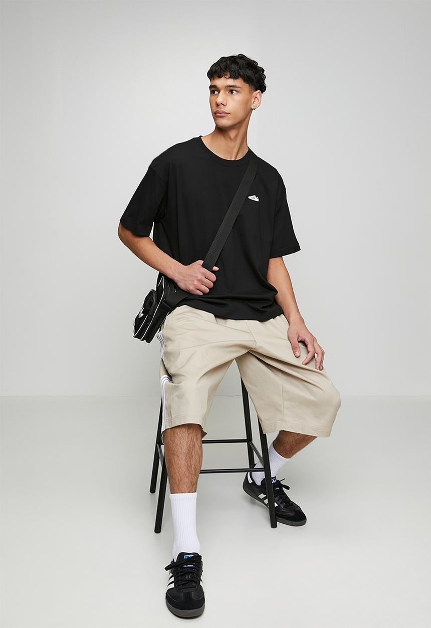 adidas Originals - Superstar Emb Tee  - Black