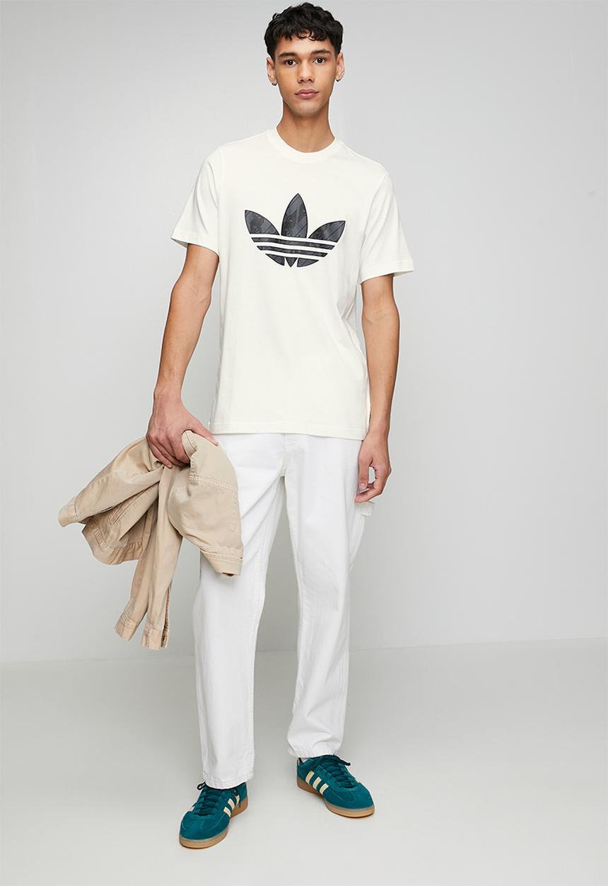 adidas Originals - Monogram Tee - Cloud white