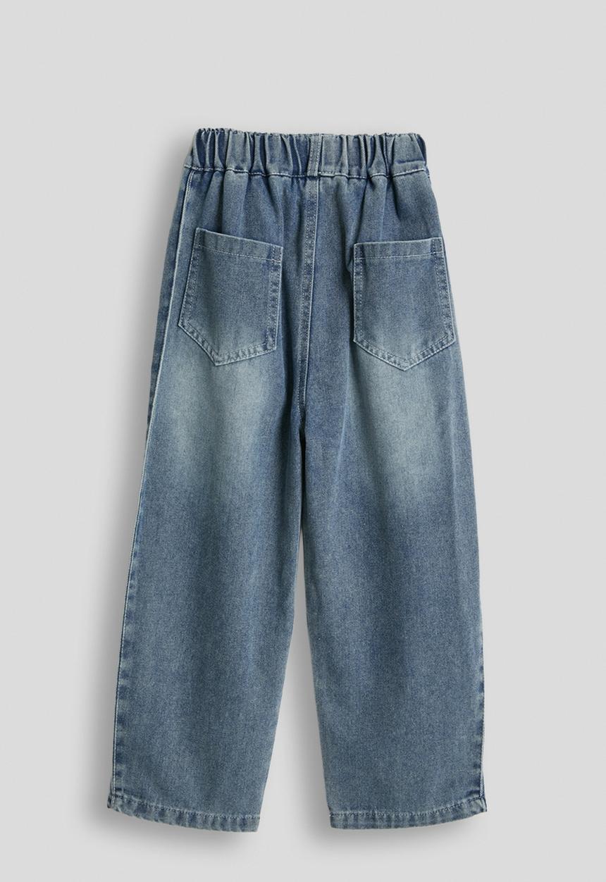 Pop Candy - Baggy fit denim jeans - blue
