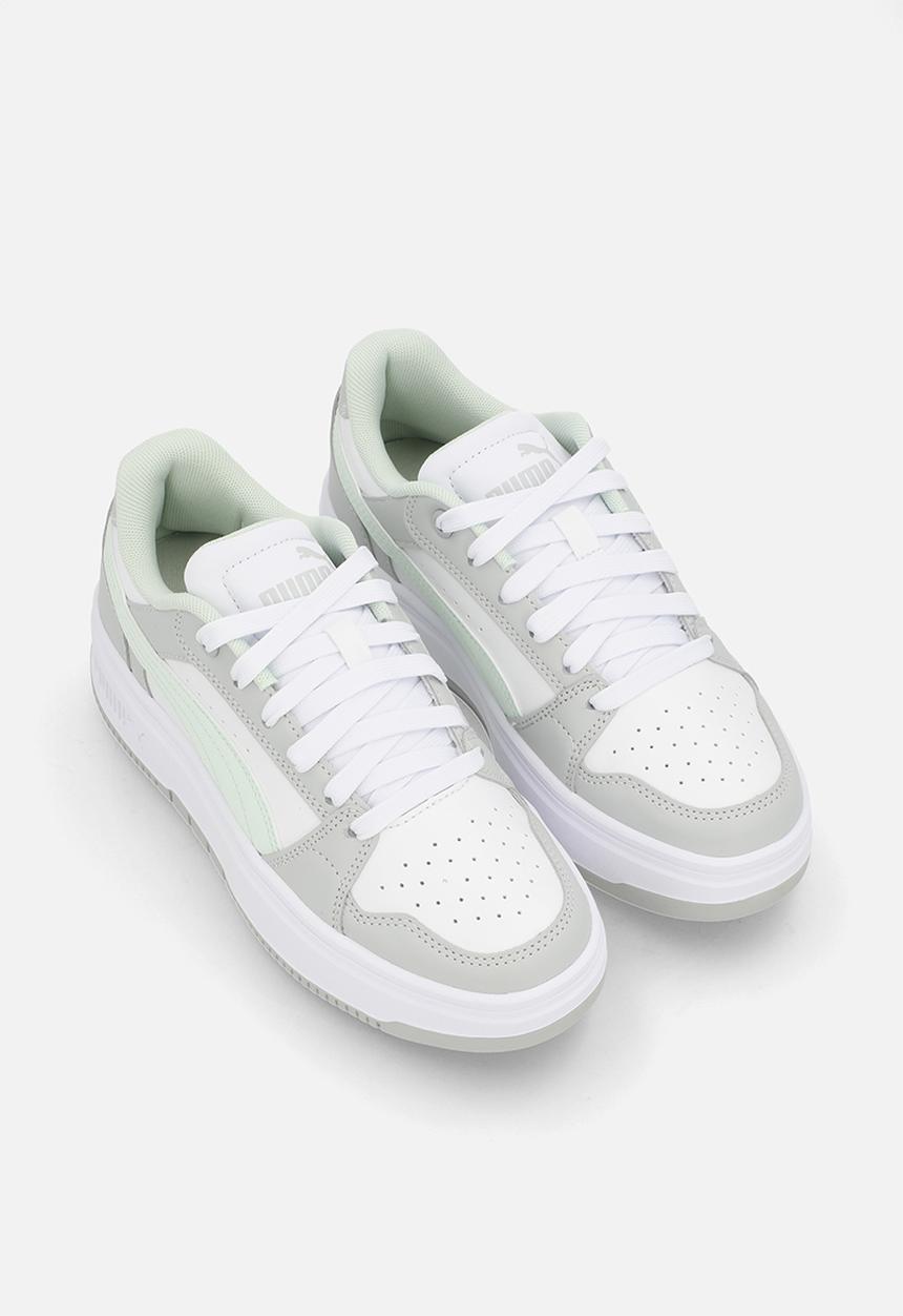 PUMA - Rebound Femme Jr - Cool Light Gray-Sage Glow-Puma White
