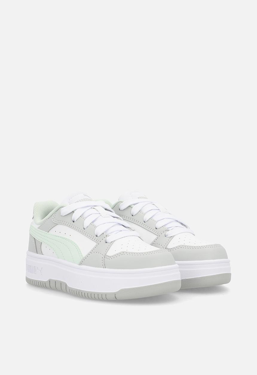 PUMA - Rebound Femme Ps - Cool Light Gray-Sage Glow-Puma White