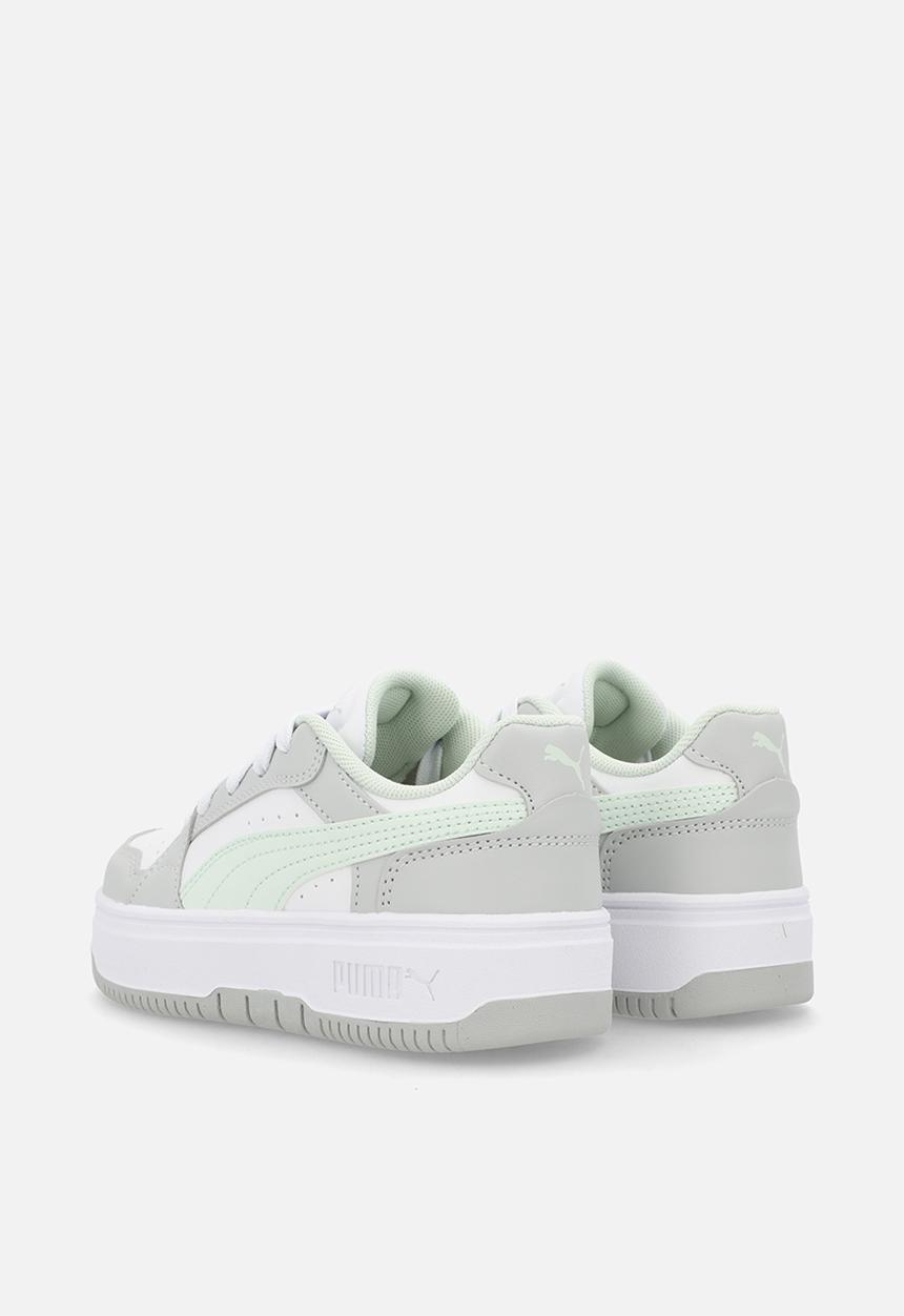 PUMA - Rebound Femme Ps - Cool Light Gray-Sage Glow-Puma White