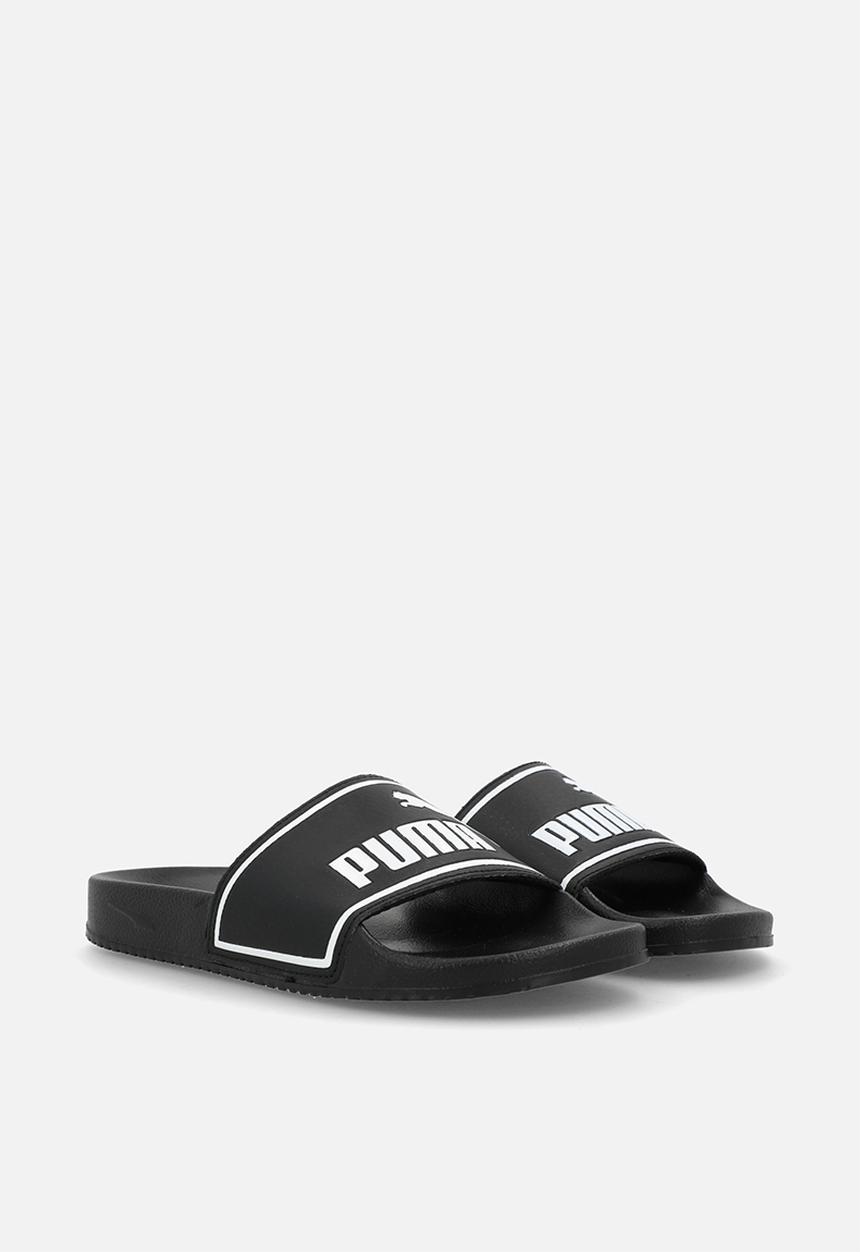 PUMA - Poolcat 2.0 Slide Jr Zadp - Puma Black-Puma White