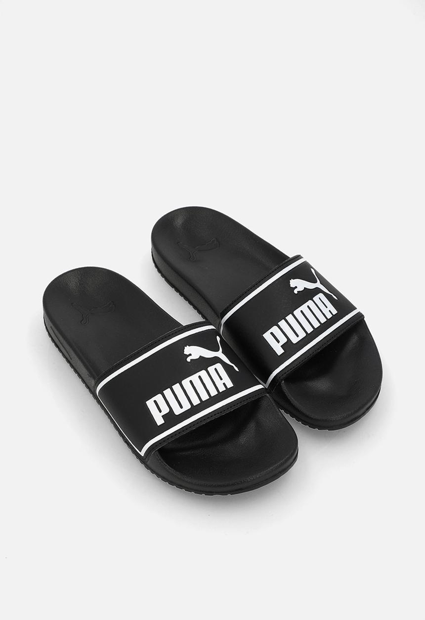 PUMA - Poolcat 2.0 Slide Jr Zadp - Puma Black-Puma White