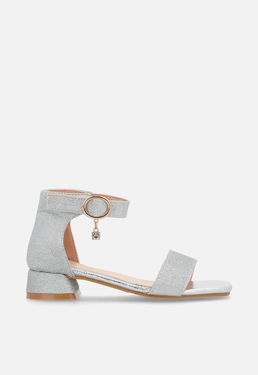 Pop Candy - Open toe sandal heels - silver