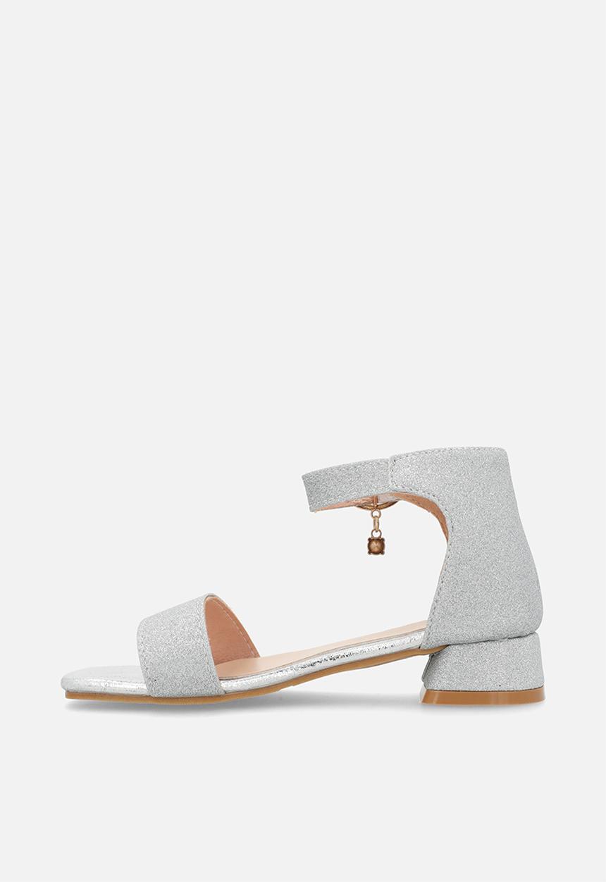 Pop Candy - Open toe sandal heels - silver