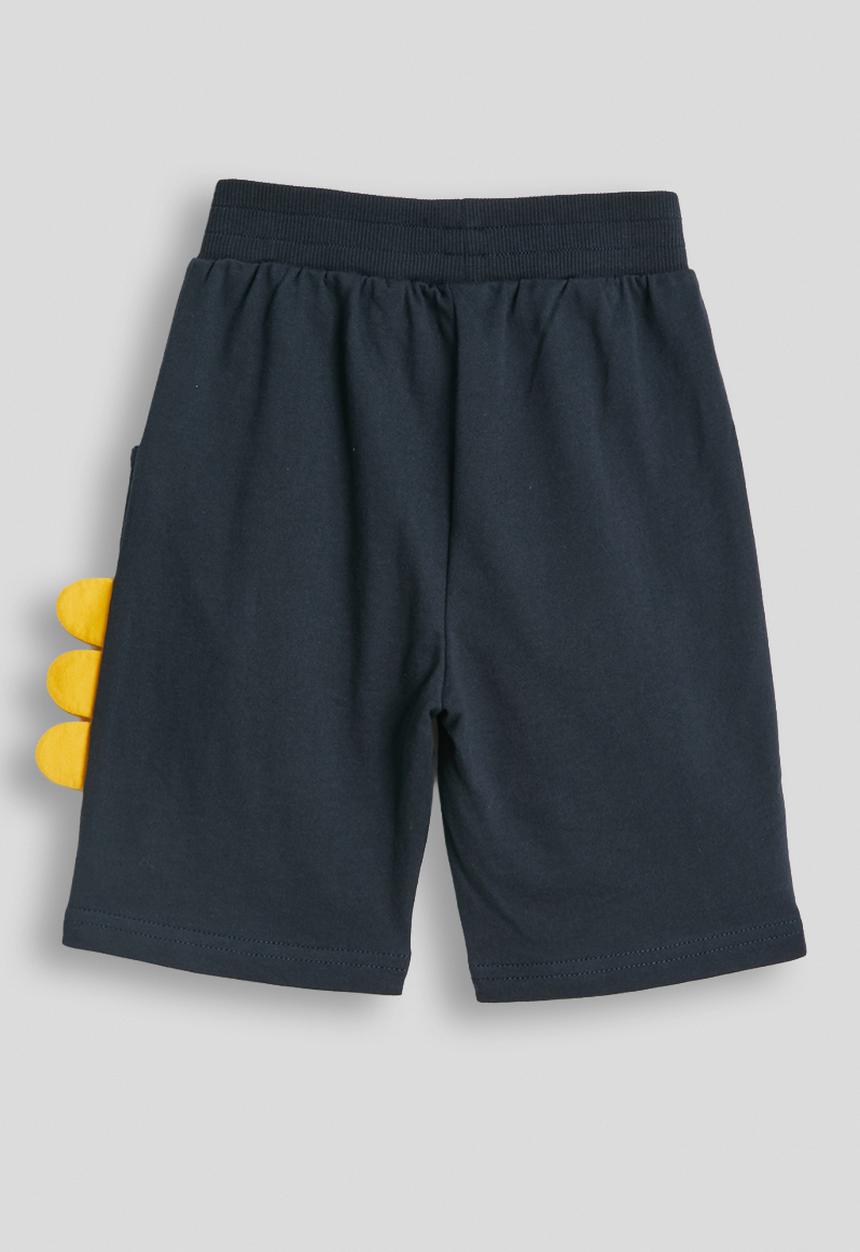 Pop Candy - Croc applique sweatshorts - dark navy