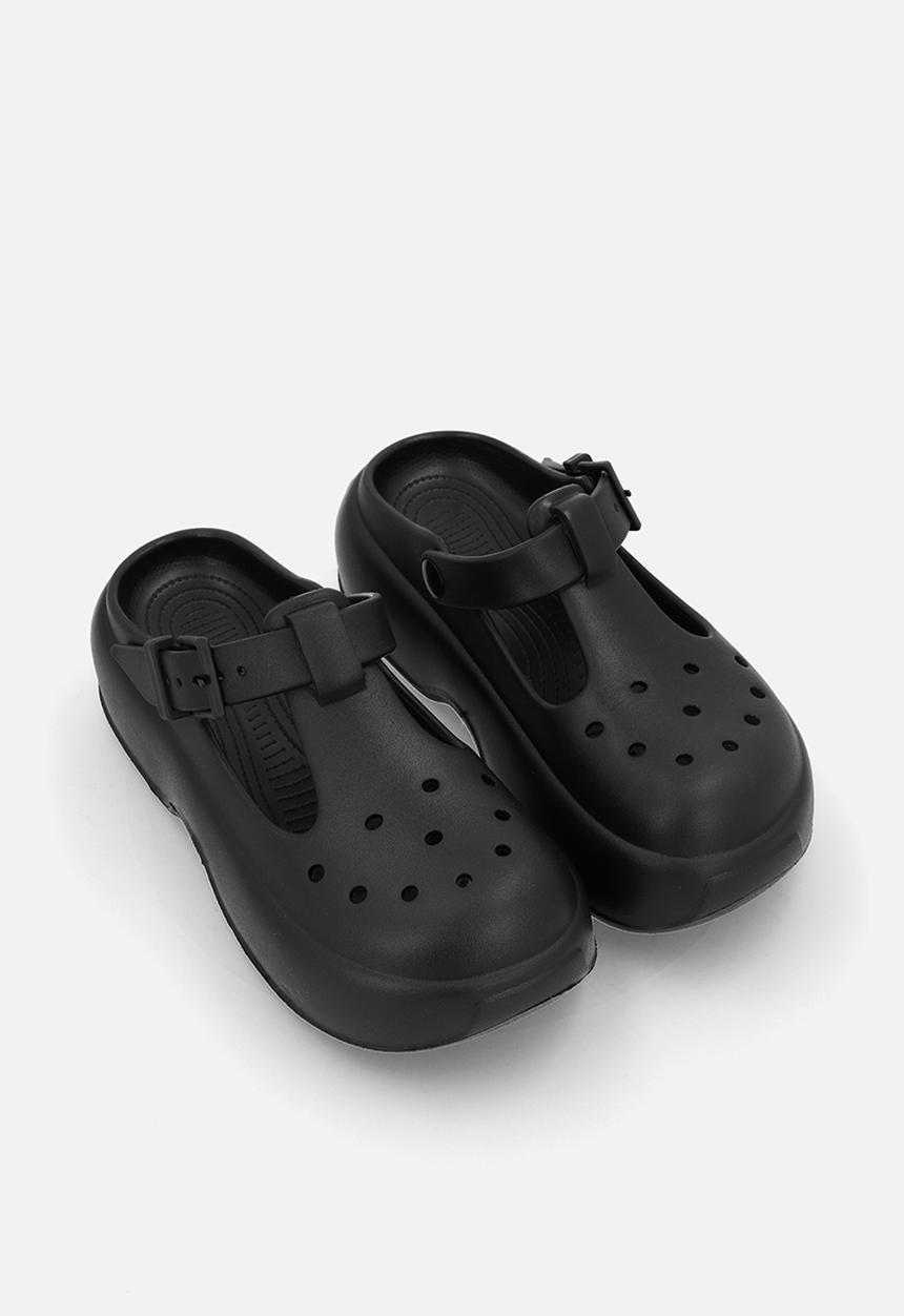 Pop Candy - Mary jane clog shoes - black