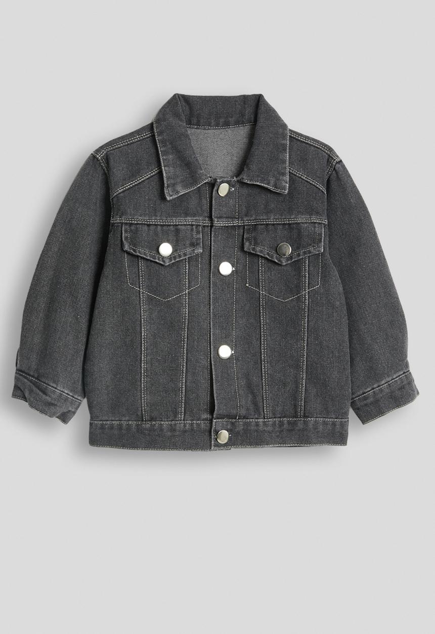 Pop Candy - Denim jacket and jeans - charcoal