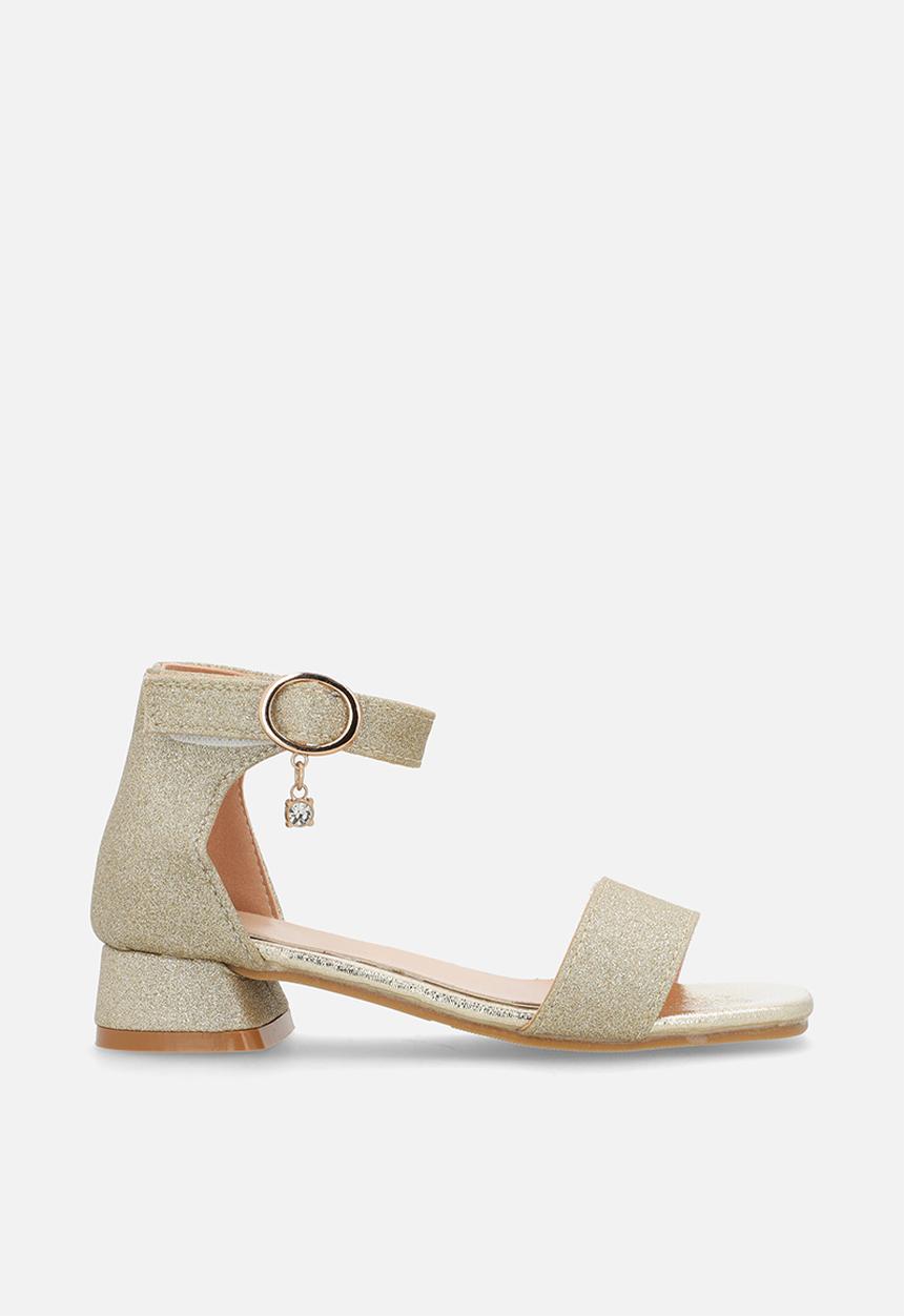 Pop Candy - Open toe sandal heels - gold
