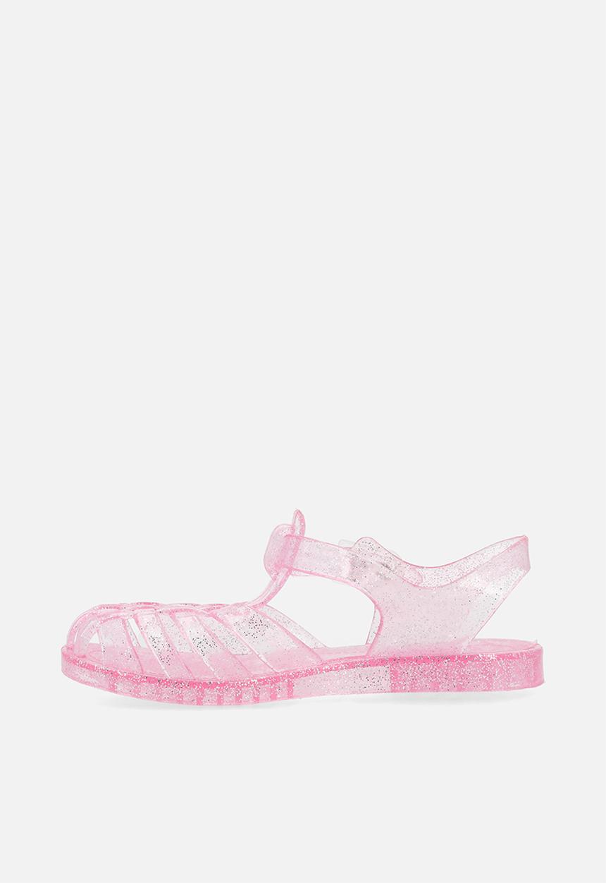 Pop Candy - Glitter jelly sandals - pink