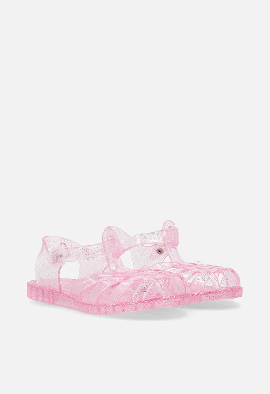 Pop Candy - Glitter jelly sandals - pink