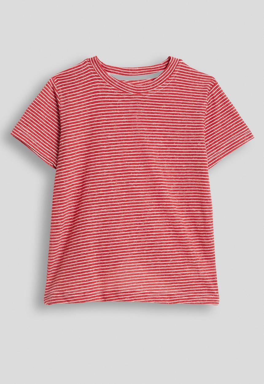 Pop Candy - Denim camisole top & jeans - dk blue & red 