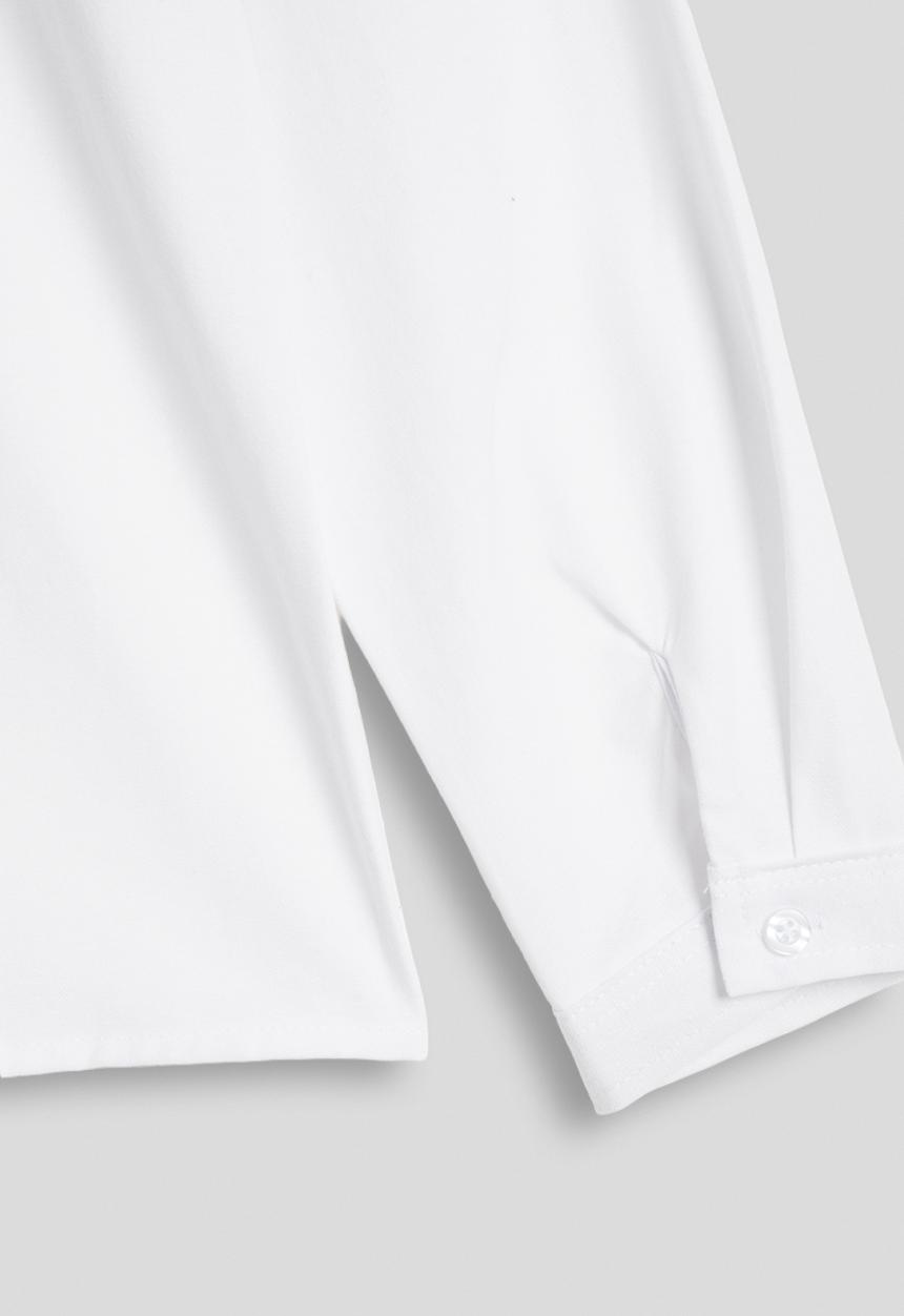 Pop Candy - Cuffed shirt - pure white