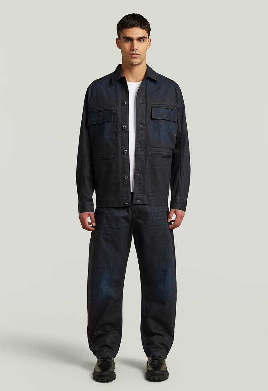 G-STAR - Balloon Loose Chino - Nori 3D Scraped