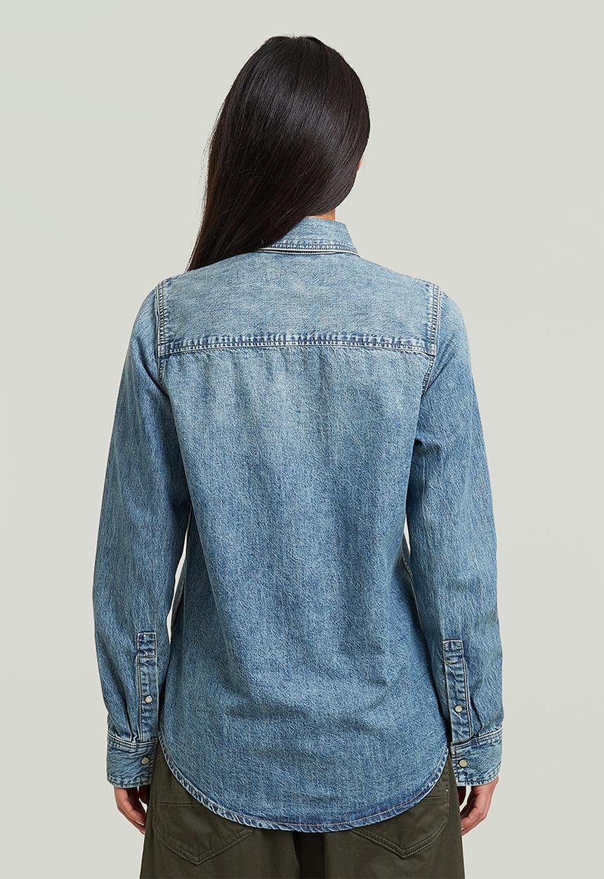 G-STAR - 2-pkt Regular Shirt l\s Wmn - vintage cruiser
