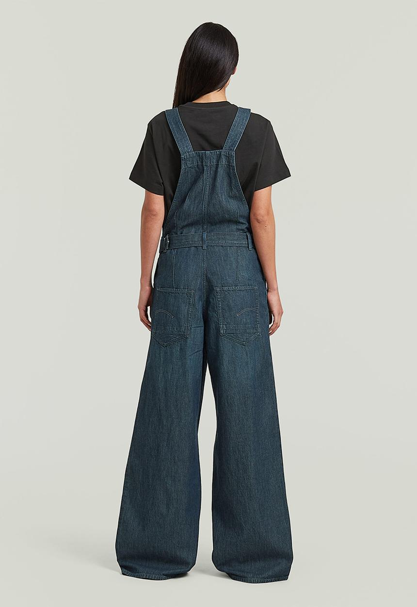 G-STAR - Parachute Dungaree Wmn - antique asphalt