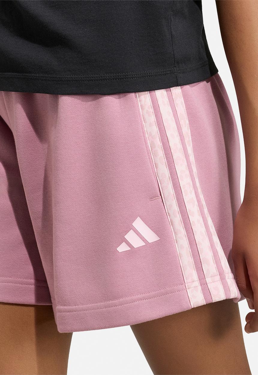 adidas Performance - Jg An 3S Ft Shorts - Magic Mauve/Multicolor/Clear Pink