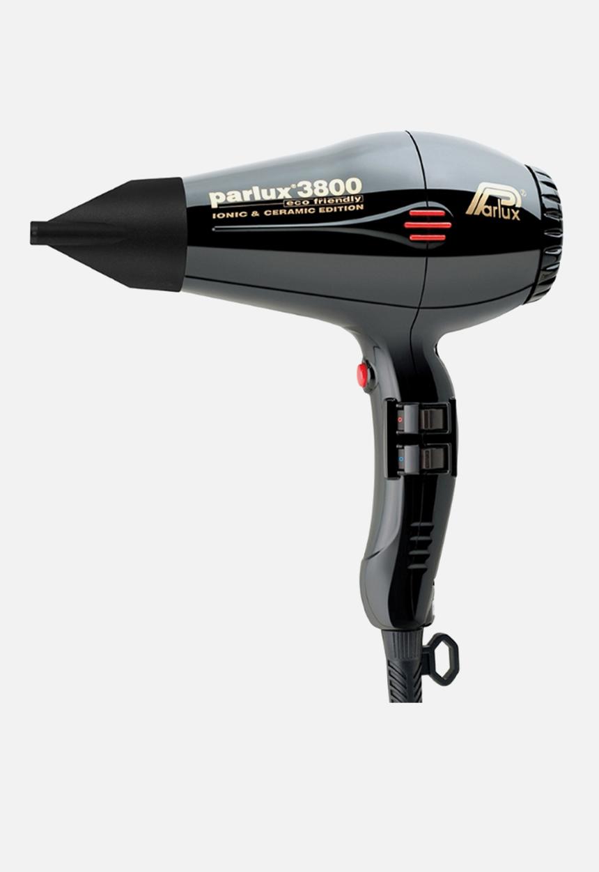 Parlux - 3800 Dryer (2100W) Ceramic & Ionic - Black