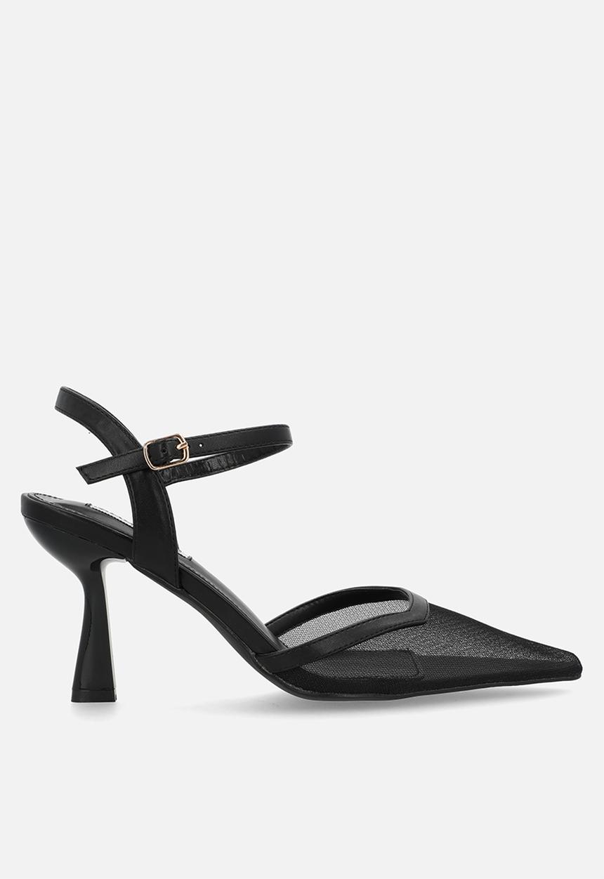 Madison® - Piper closed toe ankle strap - black