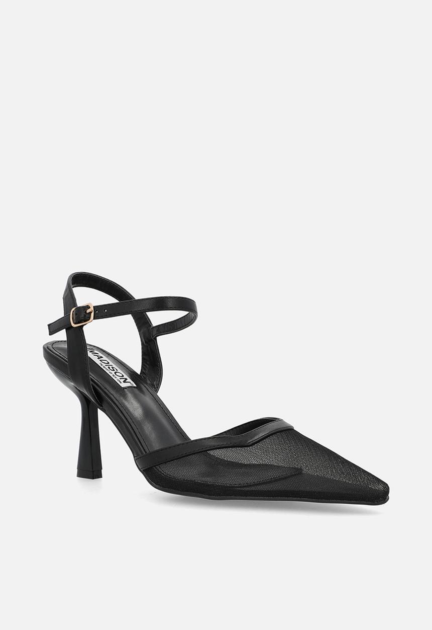 Madison® - Piper closed toe ankle strap - black