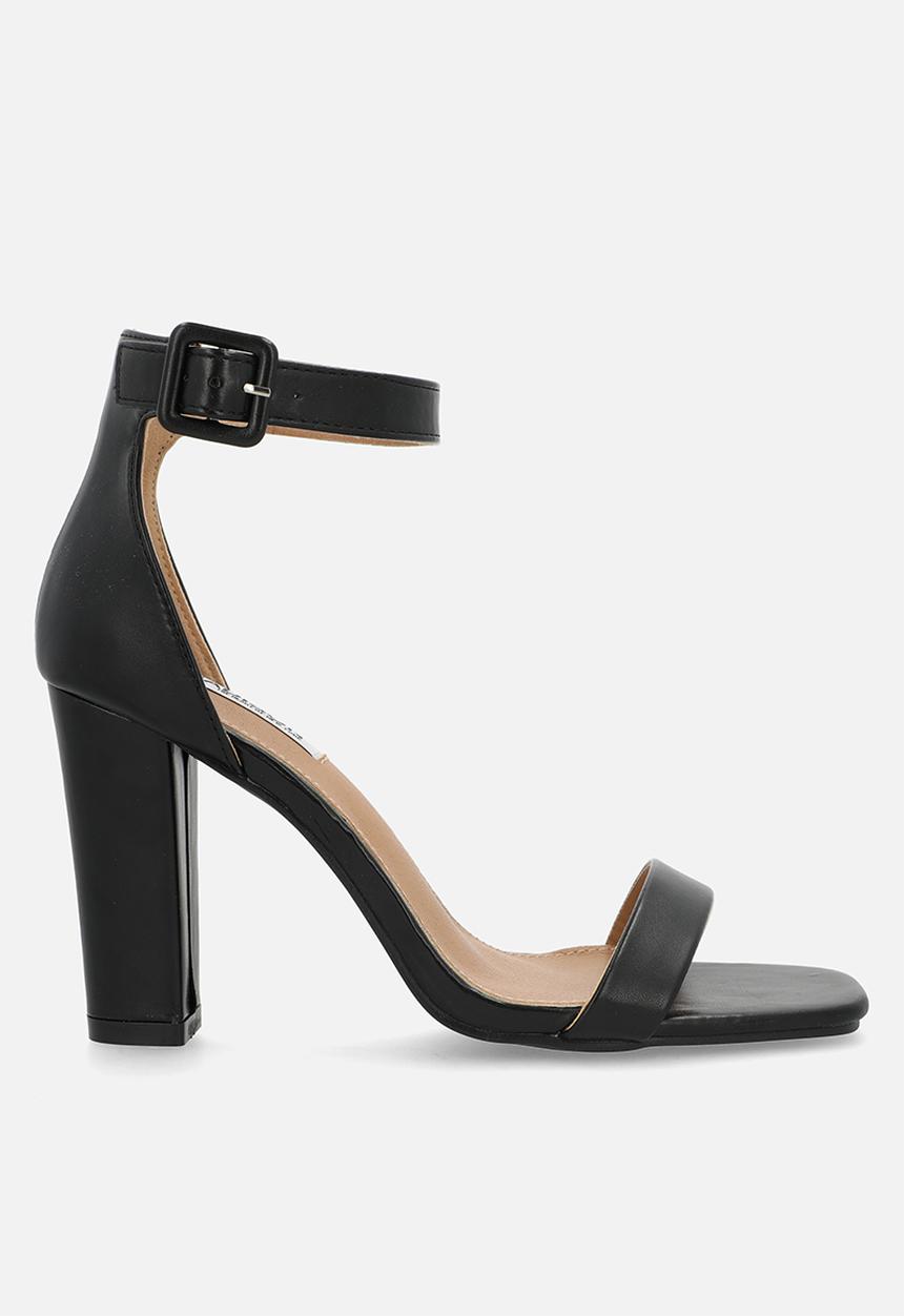 Madison® - Angelique 5 open toe ankle strap - black
