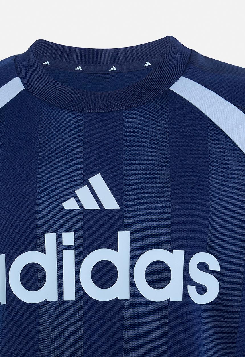 adidas Performance - J Hot Tee - Dark Blue/Glow Blue