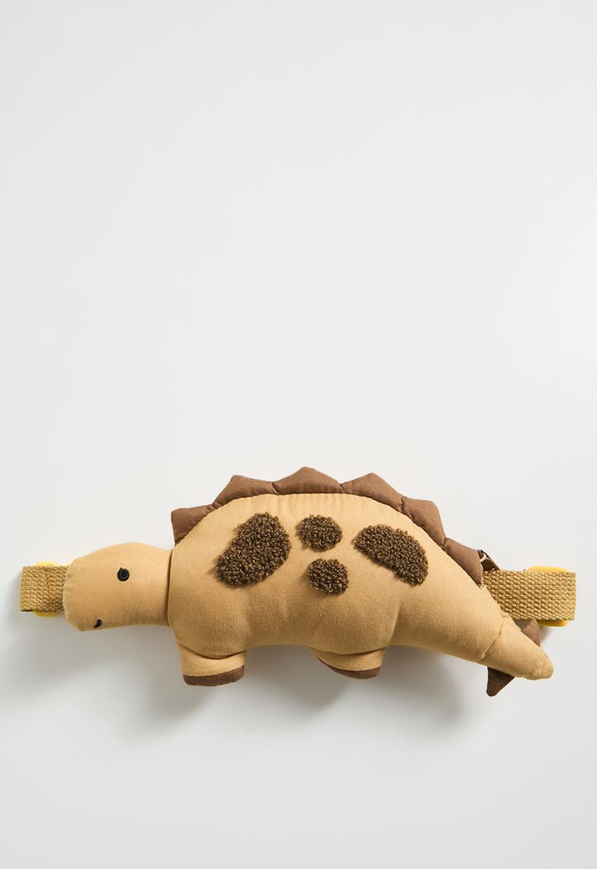 Pop Candy - Dino cross body bag - light tan & brown