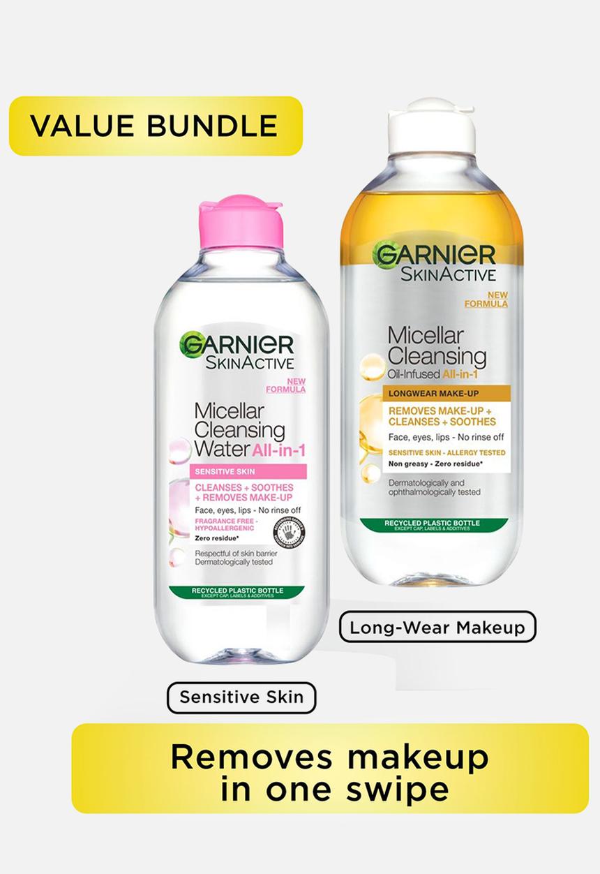 Garnier - Micellar Cleansing Sensitive + Oil in Water Bundle