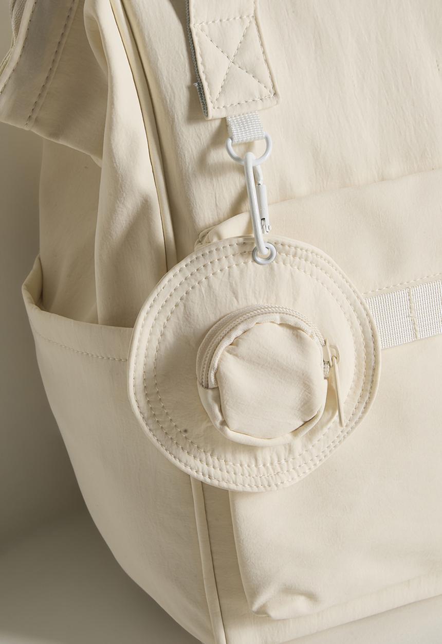 Pop Candy - Multi-compartment diaper backpack - cream